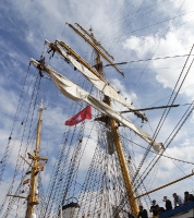 Gorch Fock - unter Segel