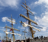 Gorch Fock - unter Segel